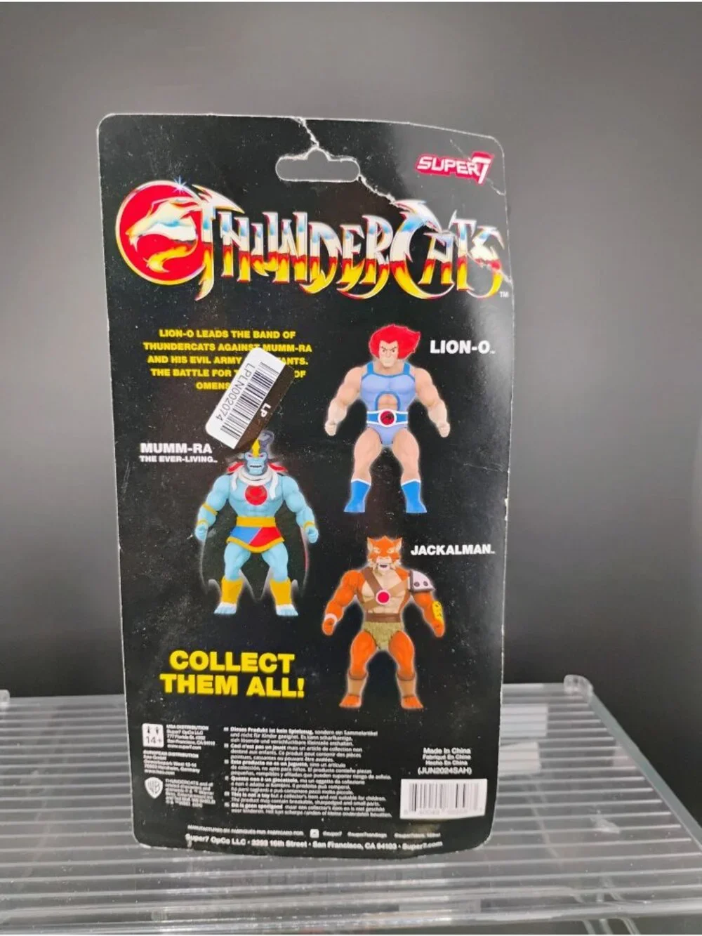 ThunderCats Super7 Lion-O Adult Collectible Action Figure New